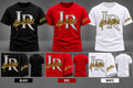 Love La Real LR Signature T-Shirt in black red and white