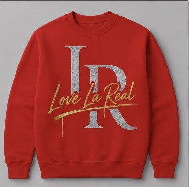 Love La Real Signature Sweatshirt - Red